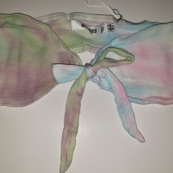 Tie dyed bandeau top and short set - Picture 7 of 7